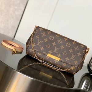 💝Louis Vuitton Monogram Favorite MM Shoulder Bag